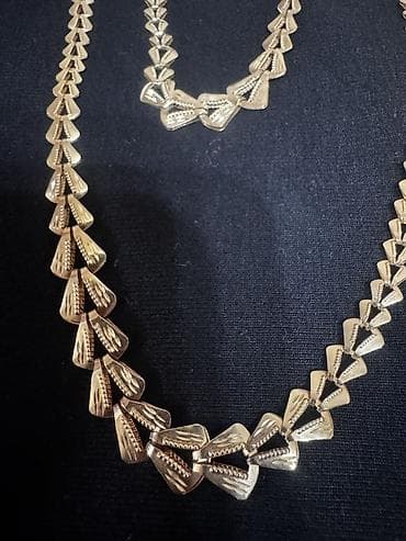 pagani design: Золотой гарнитур Италия, проба 585 - Комплект: цепочка/колье и — 3