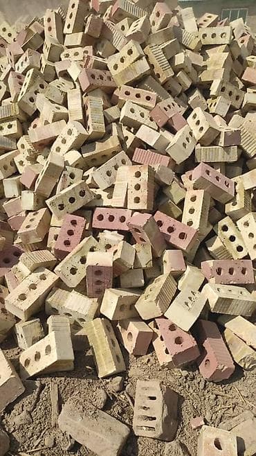 кафел койом: Тешиктүү, Бышкан кирпич, Бирдик, 250×120×65 — 3