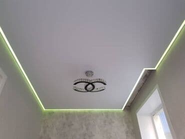 шпатель для натяжных потолков: Керме шыптар 3D потолоктор, Жылтырак, Жылтырабаган Акысыз ченөө, Кепилдиги, Акысыз консультация — 7