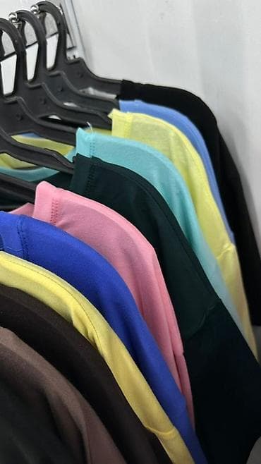 выпускное вечернее платье: Город Талас Базовые однотонные футболки унисекс. - Классический — 8