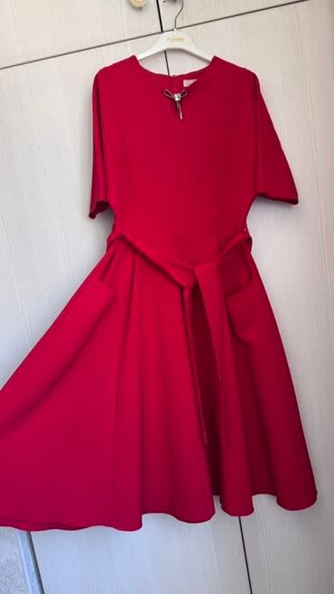 праздничные платья больших размеров: Коллекция женских платьев 1) Темно-синее платье MIA(46размер) - Длина — 2