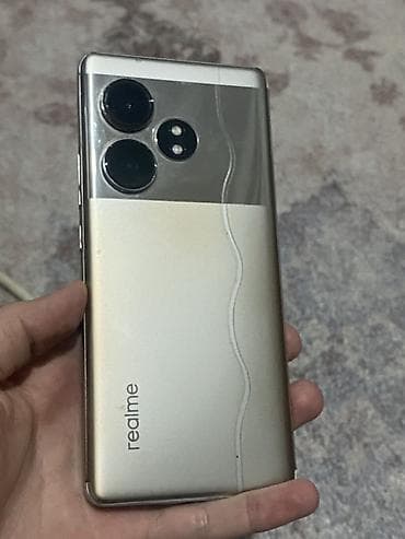 Realme GT 6, Б/у, 256 ГБ, цвет - Серебристый, 2 SIM