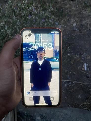 iphone pro max 17: IPhone Xr, Б/у, 256 ГБ, Оранжевый, 100 % — 2