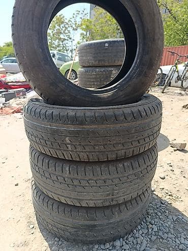 Шины 195 / 65 / R 15, Лето, Б/у, Комплект, Легковые, Continental