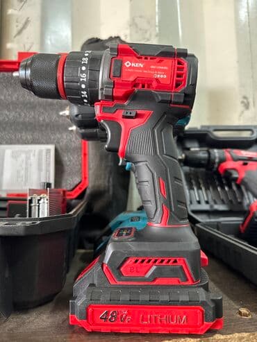 заряд акумулятора: Шуруповерт Кен без щеточный Высшего качества. Не боится воды Полный — 3