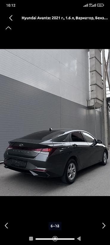 Продажа авто: Hyundai Avante: 2021 г., 1.6 л, Вариатор, Бензин, Седан — 6