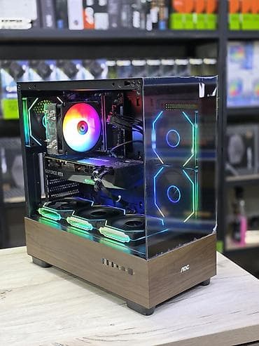 стойка для видеокарты: Компьютер, ядер - 6, ОЗУ 16 ГБ, Игровой, Новый, Intel Core i5, NVIDIA GeForce RTX 3070, NVMe — 5