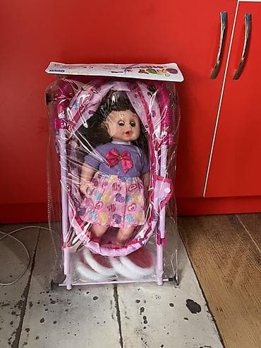 Детский мир: Игровые коляски для кукол (несколько вариантов наборов) - Складные — 2