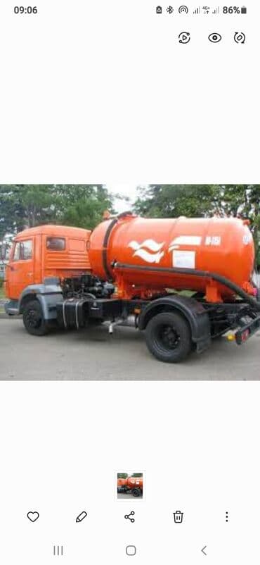 Откачка сливных ям и туалетов. Откачка ила. Откачка выгребных ям