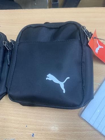 барсетка louis vitton: Компактная сумка через плечо Puma, черного цвета. Новый - — 1