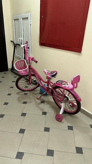 Балдар дүйнөсү: Балдар үчүн велосипед, 2 дөңгөлөктүү, 6 - 9 жаш, Кыз үчүн, Колдонулган — 7