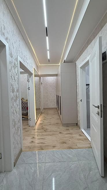 70: 2 комнаты, 70 м², Асанбай мкр Элитка, 3 этаж, Евроремонт — 3