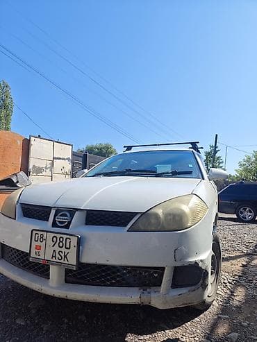 Транспорт: Nissan Wingroad: 2003 г., 1.5 л, Автомат, Бензин, Универсал — 4
