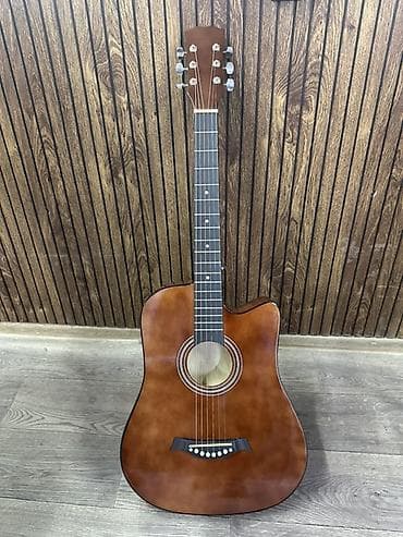 ск пионер: Акустическая гитара дредноут с вырезом (cutaway), 6 струн. - Корпус — 4