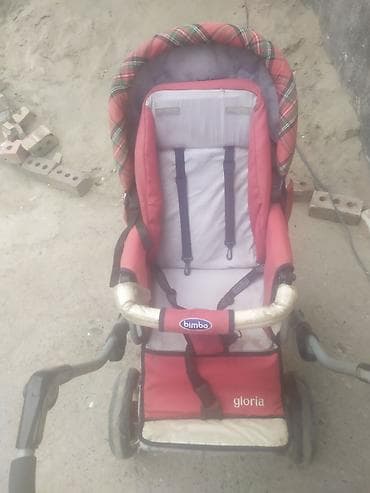 Коляски: Коляска, Другой бренд, цвет - Розовый, Б/у — 5