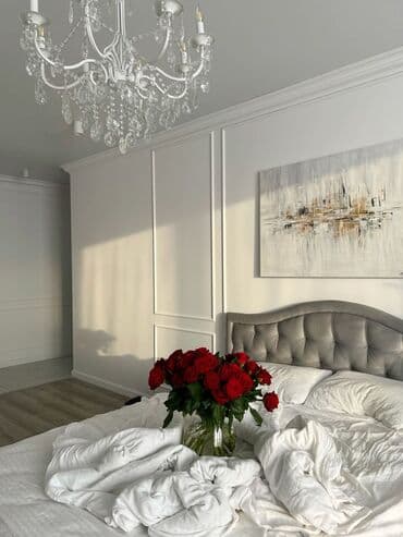 посуточная аренда квартир кант: 1 комната, Душевая кабина, Бронь, Бытовая техника — 1