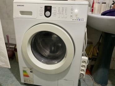 скупка нерабочих стиральных машин: Стиральная машина Samsung, Б/у, Автомат, До 6 кг, Полноразмерная — 2