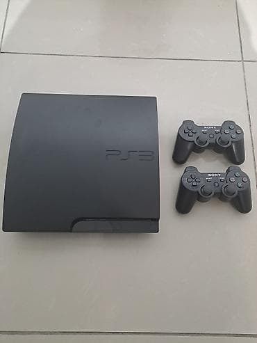 Sony Playstation 3 slim память 320гб прошитый внутри 6 игры: pes
