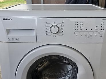 монитор на 27 дюйма: Комбинированная плита, Beko, Б/у, Напольная, Механическая — 5