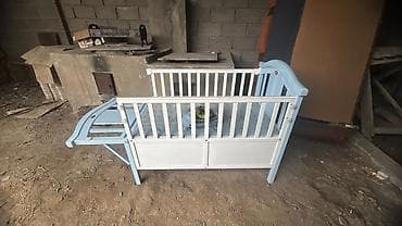 детские кроватки трансформеры: Детская кровать трансформер, Другой тип, цвет - Голубой — 1