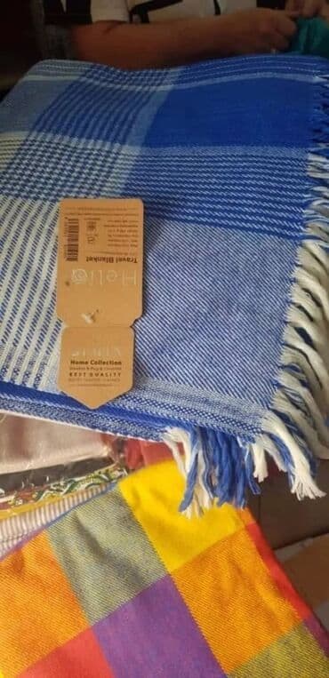 двуспальное одеяло из шерсти: Плед, Иран, Новый, Шерсть, Все сезоны — 23