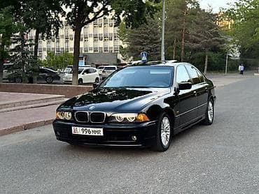 э 39: BMW 5 series: 2002 г., 2.5 л, Автомат, Бензин, Седан — 1