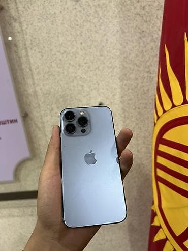 xiaomi note 7: IPhone 13 Pro, Б/у, 128 ГБ, Sierra Blue, Зарядное устройство, Чехол, 76 % — 2