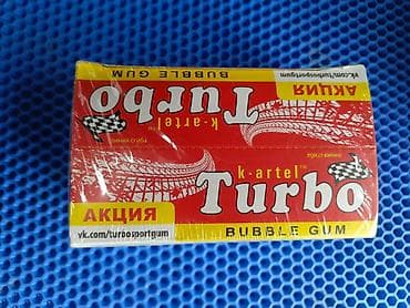 кондитеры: Жевательная резинка k-artel Bubble Gum “Turbo” и ассорти — 3