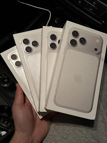 IPhone 17 Pro Max, Новый, 256 ГБ, Белый, 100 %