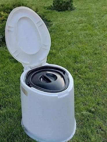 Үй үчүн биодааратканалар: Портативный биотуалет🚽 Объём вёдра 8 литров Выдерживает нагрузку до — 2