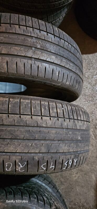 бу шины на спринтер: Шины 265 / 45 / R 20, Лето, Б/у, Пара, Легковые, Япония, Falken — 1