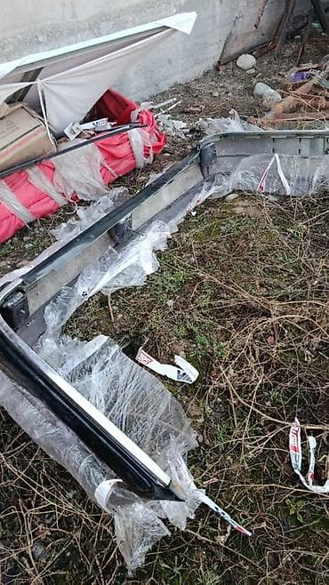 насадка для глушитель: Бампер Mercedes-Benz, Б/у — 3