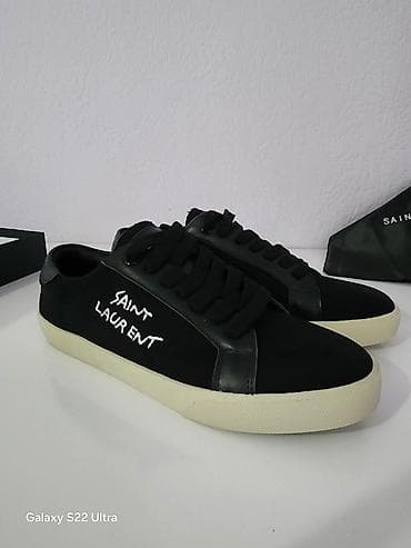 кошельки мужские: Мужские кроссовки, 42, Yves Saint Laurent, Новый, цвет - Черный, Самовывоз — 1