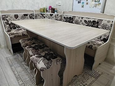 foldable table: Кухонный стол и стул, Б/у, Самовывоз — 1