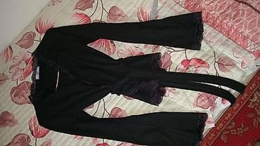 Халат, Вискоза, Корея, С кружевом, S