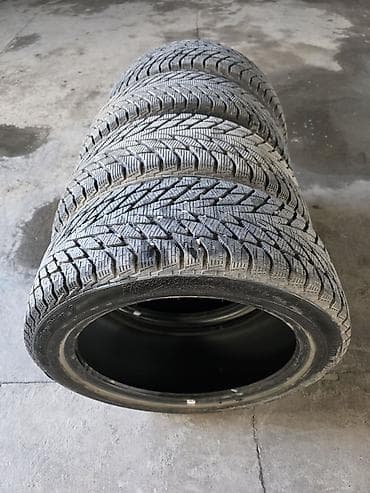 22545 r17 зима: Шины 225 / 45 / R 17, Зима, Б/у, Комплект, Легковые, Россия, Cordiant — 2