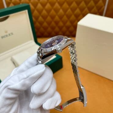 бриллиантовые комплекты фото и цены: Rolex Oyster Perpetual Datejust(люкс копия) - Корпус и браслет — 6