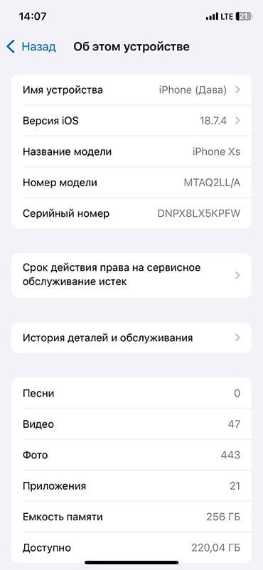 айфо 10: IPhone Xs, 256 ГБ, Золотой, 91 % — 4