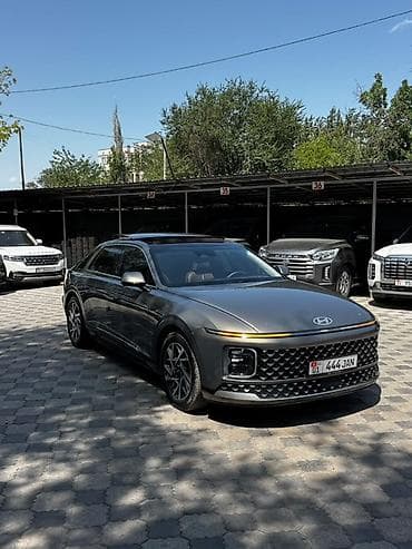 byd e7: Hyundai Grandeur: 2023 г., 1.6 л, Автомат, Гибрид, Седан — 4