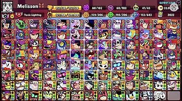dvd sony: Аккаунт Brawl Stars «Melisson» - Путь к славе: 112 720 трофеев, Лига — 4