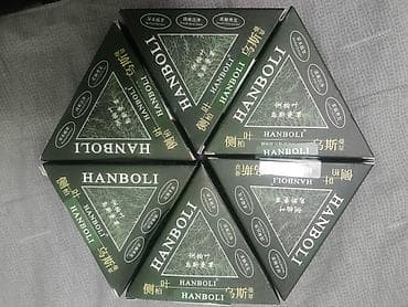 твердый шампунь: Это треугольное травяное мыло-шампунь марки HANBOLI (Ханболи) — 7
