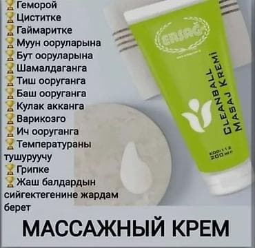 термозащита для волос: Массажный крем ERSAG Cleanball, 200 мл Описание: - Легкая кремовая — 5