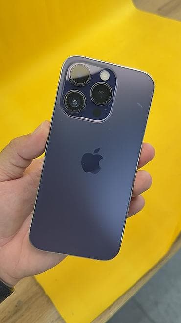 айфон по низкой цене: IPhone 14 Pro, Б/у, 256 ГБ, 81 % — 9