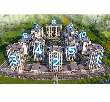 3: 3 комнаты, 131 м², Асанбай мкр Элитка, 9 этаж, ПСО (под самоотделку) — 3