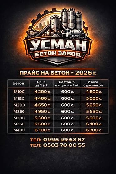 каинды сахар: Бетон от завода «УСМАН» — прайс 2026 Марки и стоимость за 1 м³: - — 2