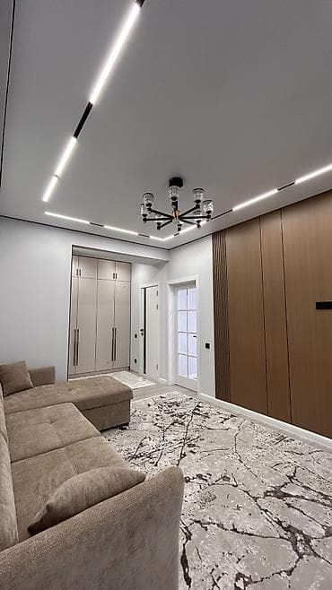 переносной дом бишкек: 2 комнаты, 55 м², Элитка, 8 этаж, Дизайнерский ремонт — 3