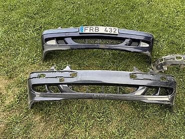 w210 e320: Бампер Mercedes-Benz, Б/у, Оригинал — 1