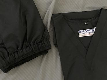 брюки 52: Медицинский комплект униформы UNIFORMS, черный цвет. Доступны и — 3
