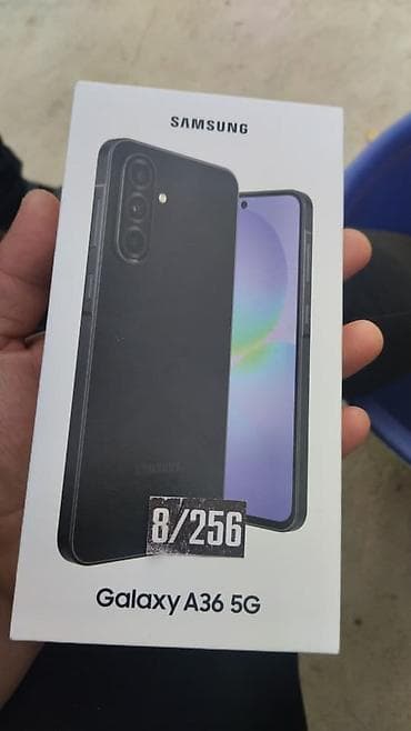 980 pro: Samsung Galaxy A36 5G, Новый, 256 ГБ, цвет - Черный, 2 SIM — 1