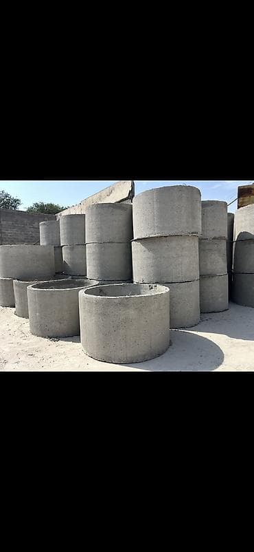 жилеза: Железобетонное (ЖБИ) кольцо для септика Размер: 110 x 90 x 7 см, Платная установка, В розницу — 9